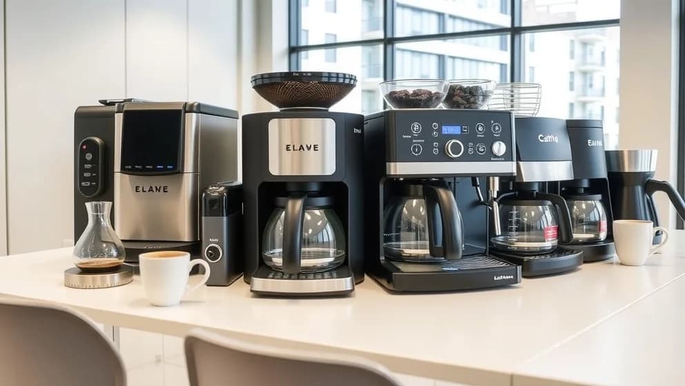 Vilken kaffemaskin bör företaget köpa